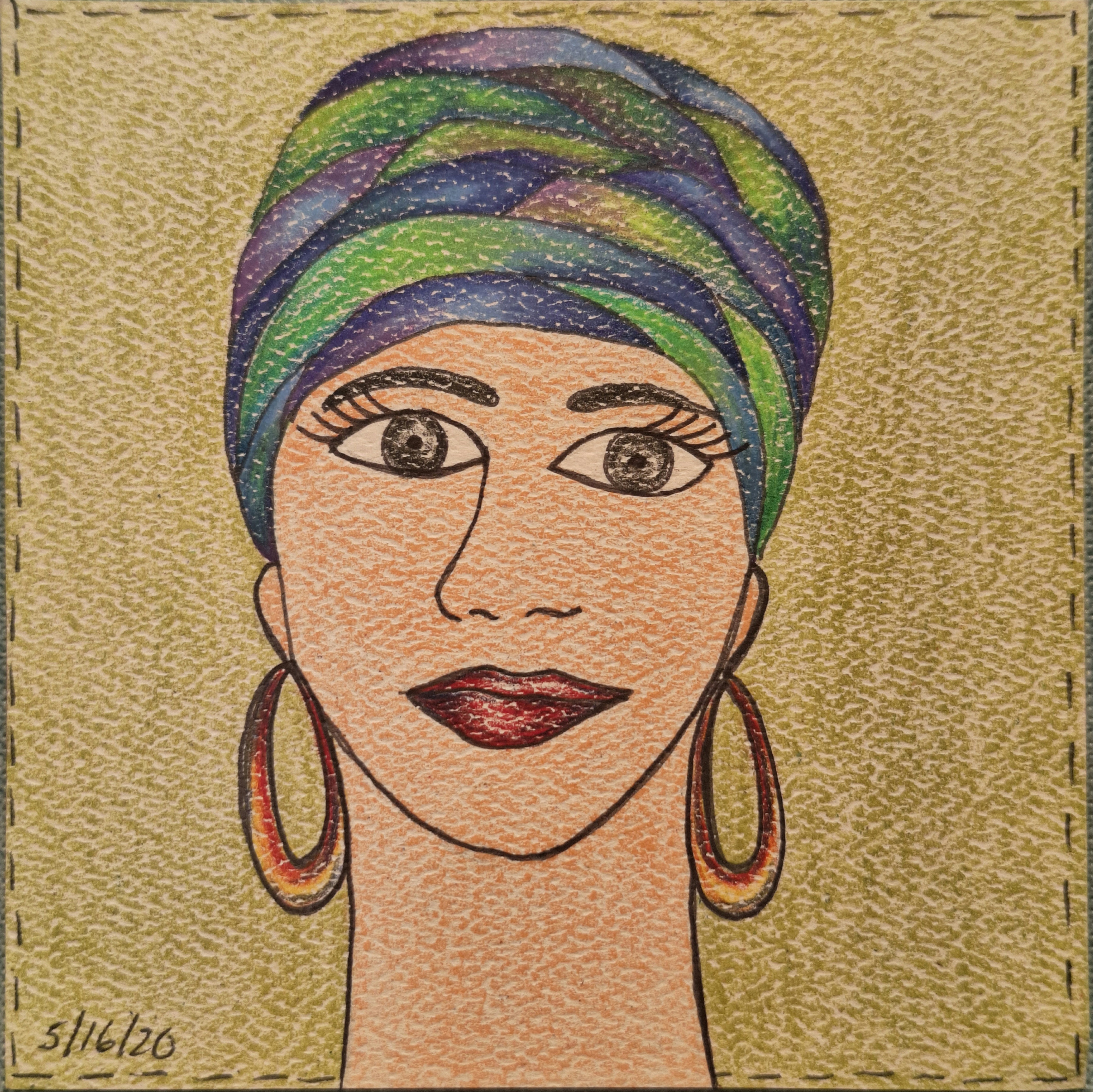 Fran’s Faces — Café Girls Chapter 2 portrait tile C