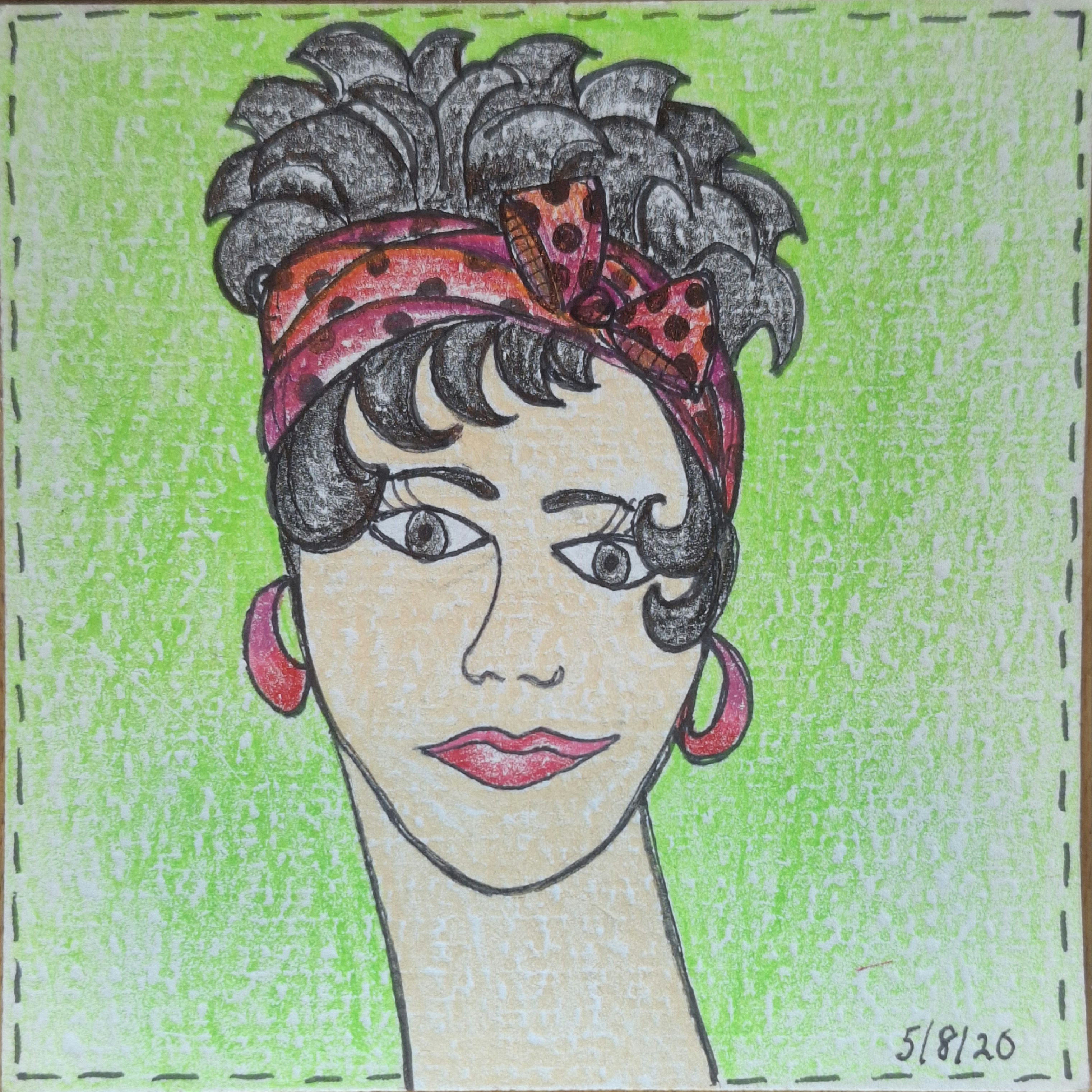 Fran’s Faces — Café Girls supporting thumbnail (Chapter 2 tile J)